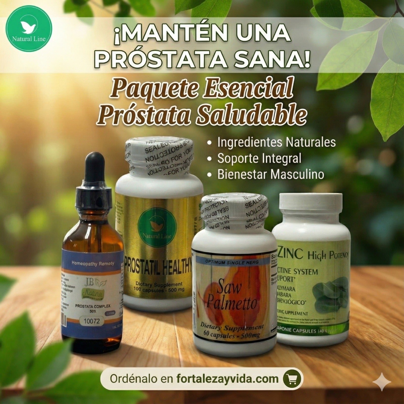 Paquete Prostata Saludable