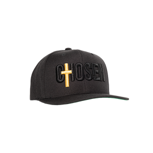 Chosen Black Gold Snapback Hat