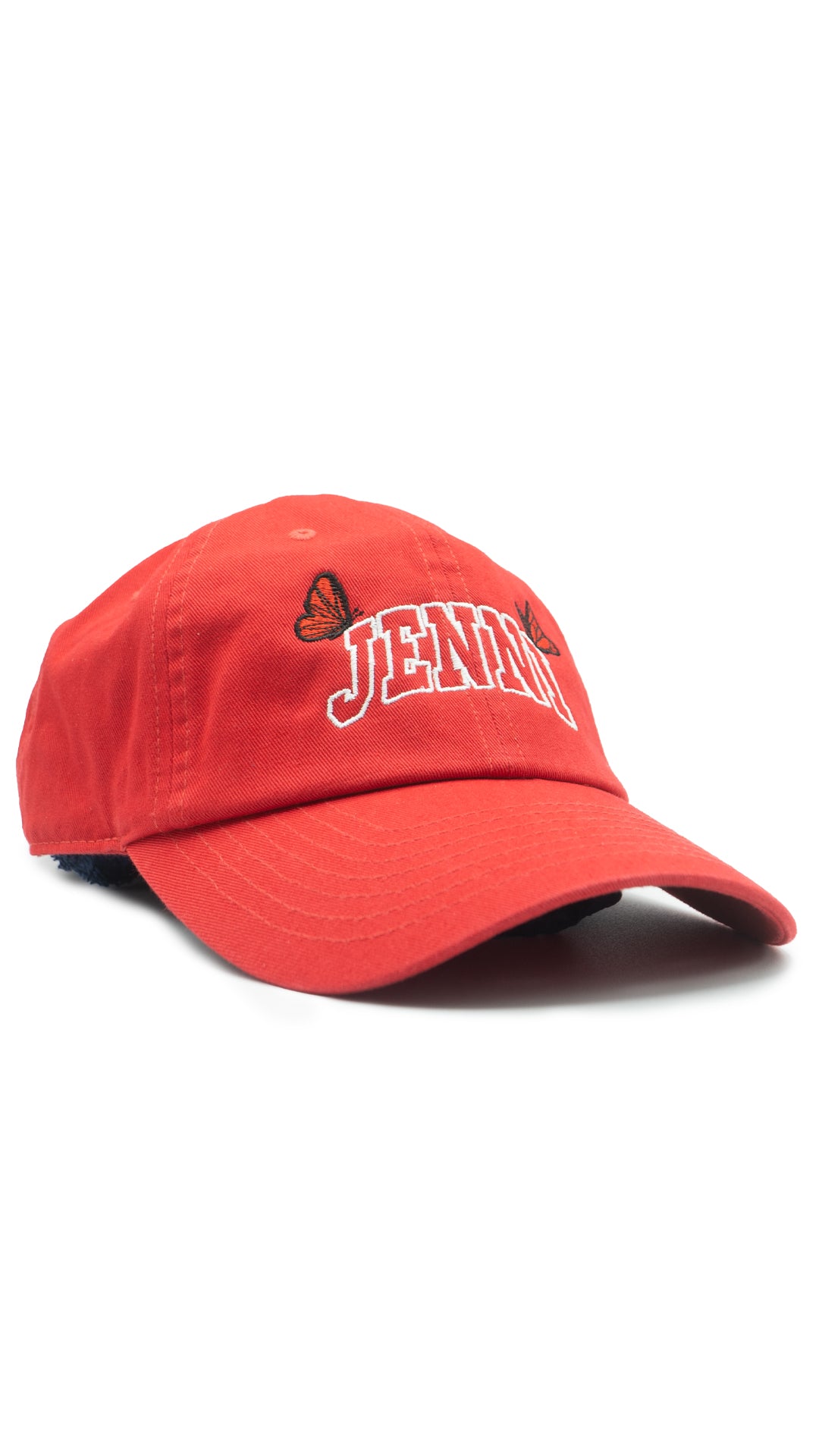 Jenni Butterly Red Dad Hat