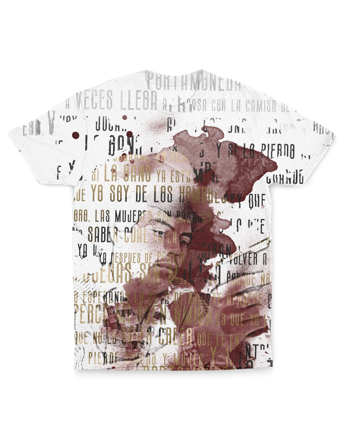 Chalino Sanchez Shirt Sangre X Sangre (White)